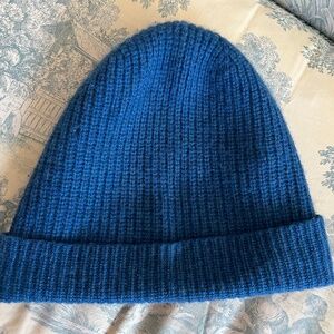 Billy Reid Teal Cashmere Beanie